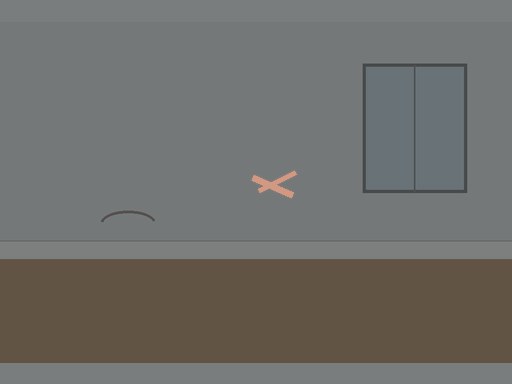 Generated visual difference aid for the two wall images